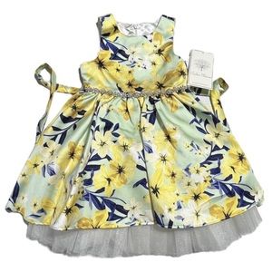 NEW! Couture Princess floral formal dress 4T